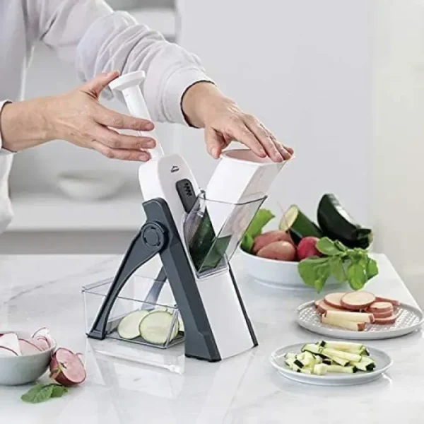 5 In 1 Mandoline Vegetable Slicer Food Chopper, Vegetable Cutter, Quick