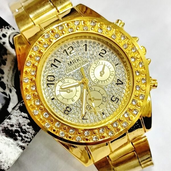 Luxury Stainless Steel Watch For Girls | Best Quality Watch For Women & Girls – Analog Watch – With Box