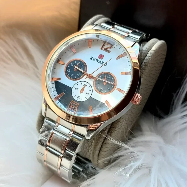 Reward Men’s Watch – Premium Quality, Waterproof, Stylish Design (with Gift Box)